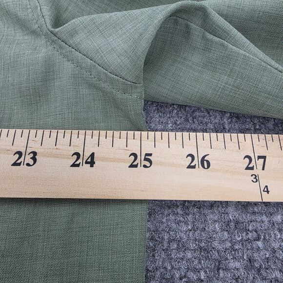 Orvis Shirt Mens Extra Large Green Short Sleeve Performance Fishing Outdoor - Picture 5 of 16